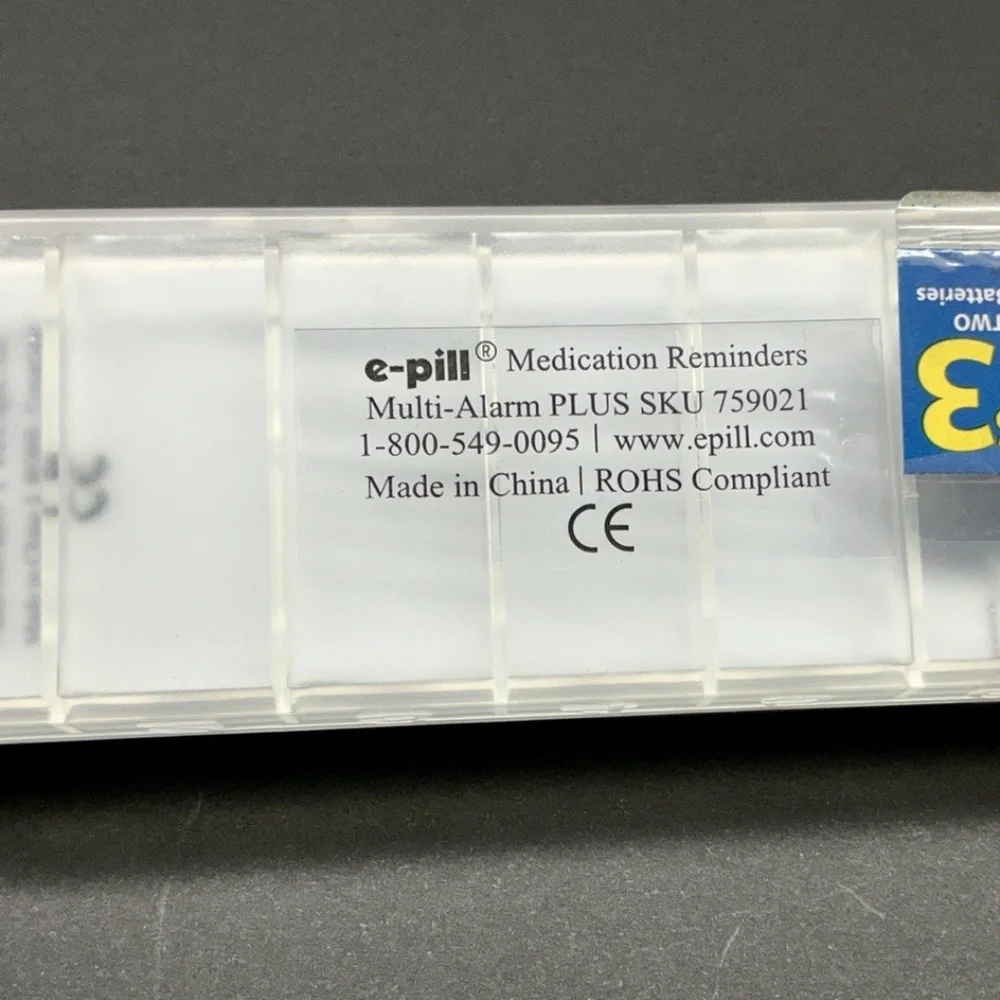 e-pill ® Medication Reminders Multi-Alarm PLUS SKU 759021